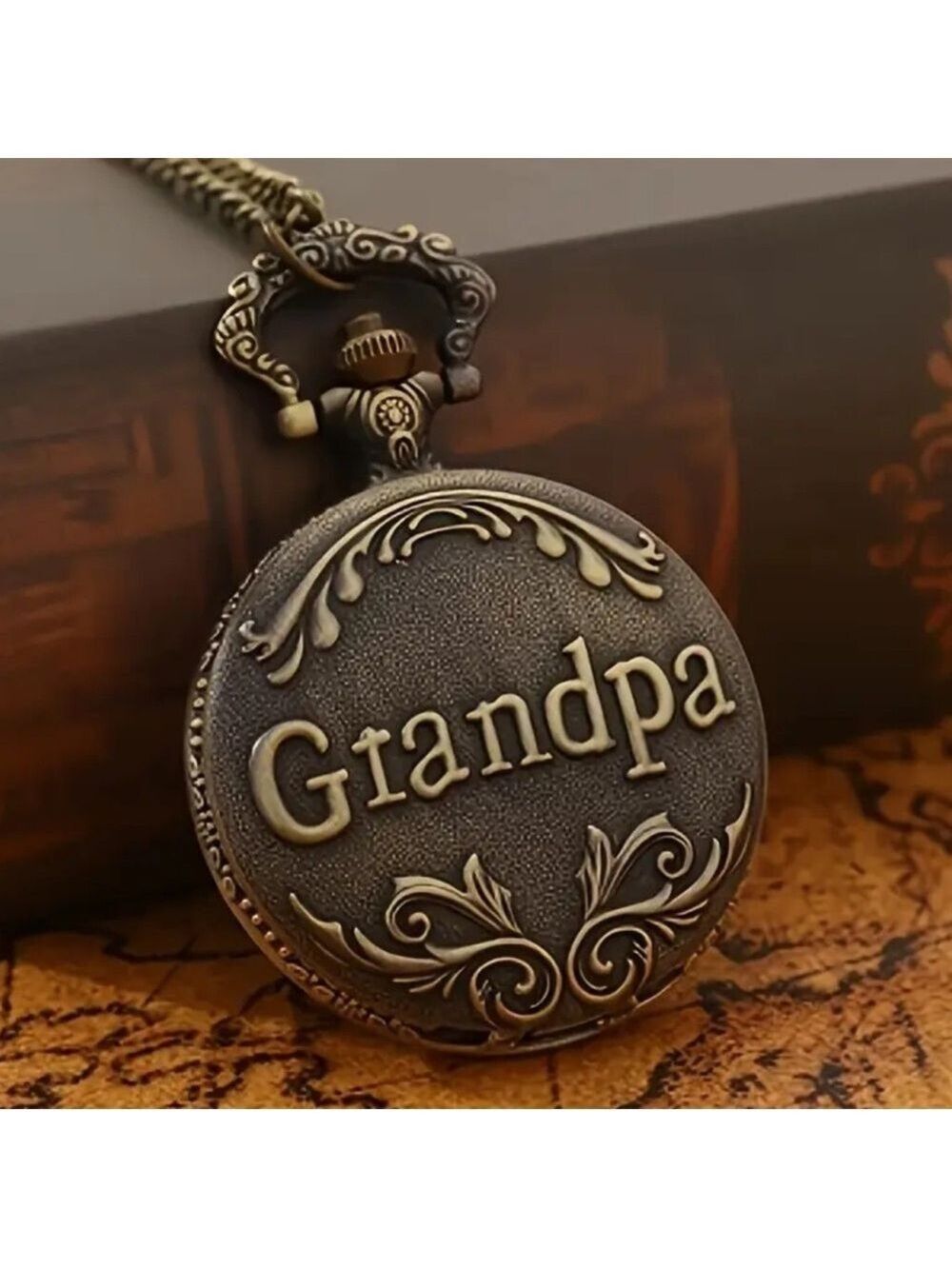 Vintage Style Grandpa Pocket Watch - Picture 7 of 9